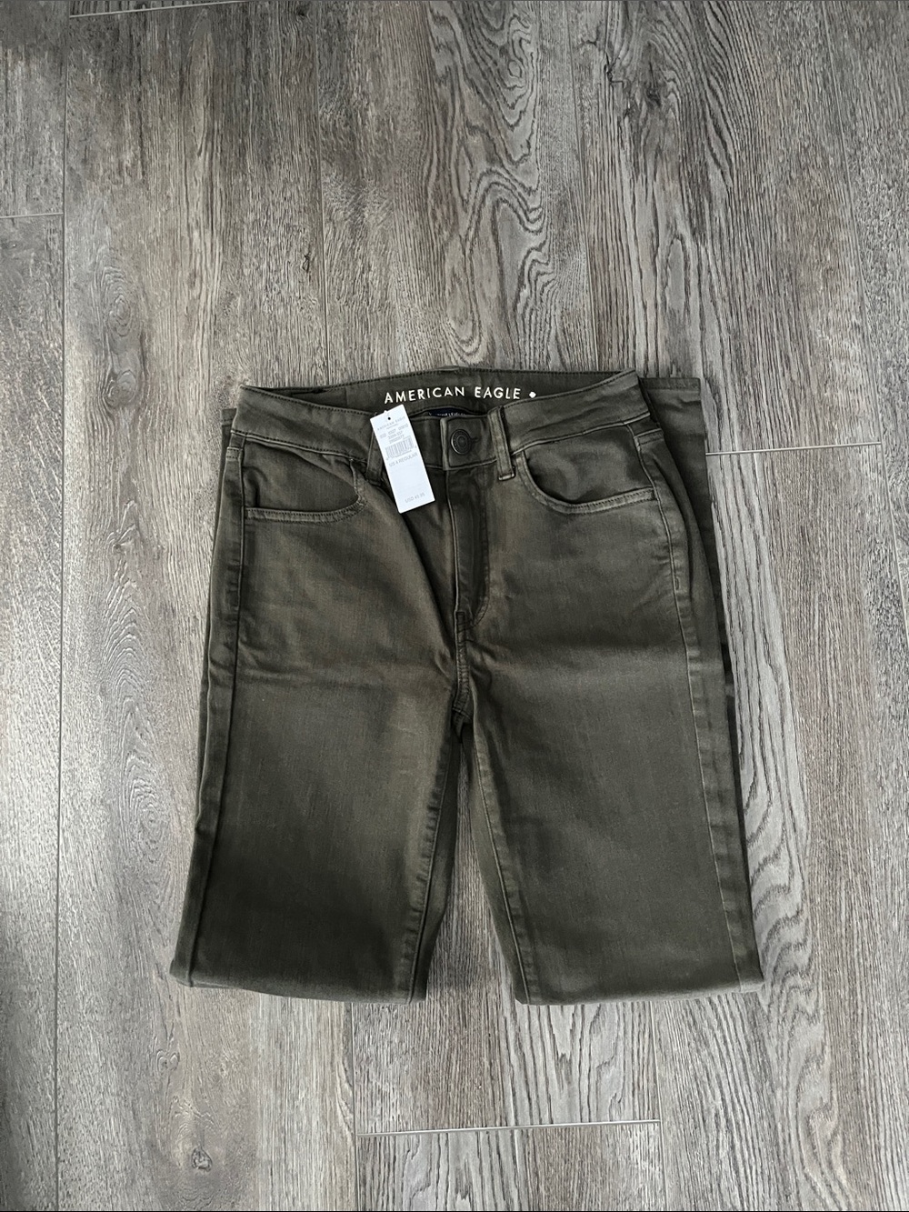 American Eagle Outfitters Olive Green Women's Jeggings